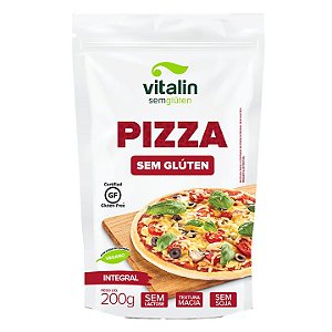 MISTURA PIZZA INTEGRAL 200G VITALIN