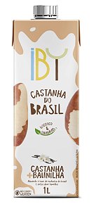 BEBIDA DE CASTANHA DO BRASIL BAUNILHA 1L IBY