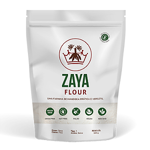 FARINHA DE MANDIOCA TIPO 1 ZAYA 500g