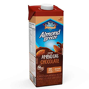 BEBIDA AMENDOA ALMOND BREEZE CHOCOLATE 1L