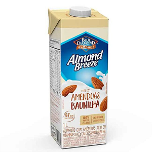 BEBIDA AMENDOA ALMOND BREEZE BAUNILHA 1L