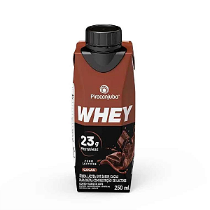 BEBIDA LACTEA WHEY CACAU PIRACANJUBA 250ML
