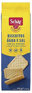 SNACKERS BISCOITO AGUA E SAL SCHAR 115G