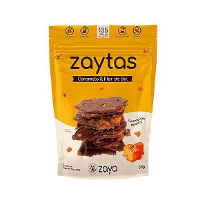 ZAYTAS CARAMELO E FLOR DE SAL 80G ZAYA