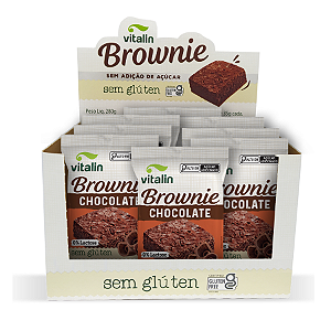 BROWNIE INTEGRAL 8 X 35G VITALIN