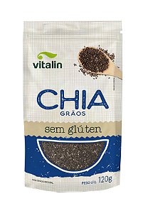 CHIA GRAOS INTEGRAL 120G VITALIN