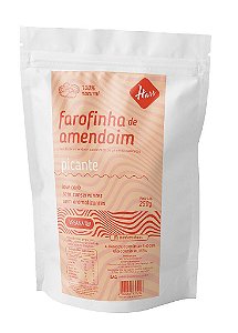 FAROFA AMENDOIM PICANTE 250G HASS - VCTO 21/04/2024