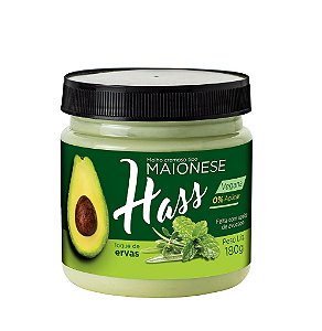 MAIONESE DE AVOCADO ERVAS FINAS 180G HASS