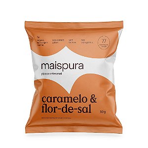 PIPOCA CARAMELO E FLOR DE SAL 50G MAIS PURA