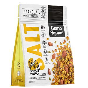 GRANOLA SALT PRO CURCUMA E GENGIBRE 200G GRANO SQUARE