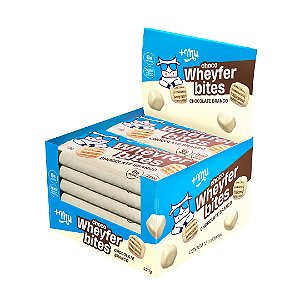 CHOCOWHEYFER BITES CHOCOLATE BRANCO 12 X 35G +MU