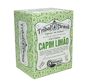 CHA ORGANICO PURO CAPIM LIMAO 15 X 1G TRIBAL