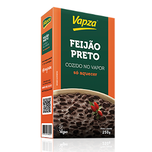 SO AQUECER FEIJAO PRETO 250G VAPZA