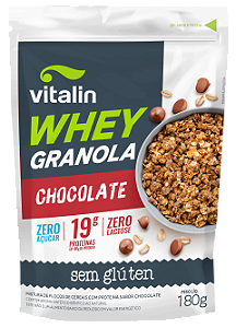 GRANOLA CHOCOLATE ZERO WHEY 180G VITALIN