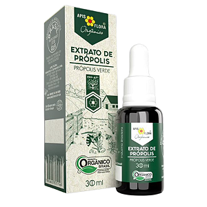 EXTRATO DE PROPOLIS VERDE ORGANICO 30ML APIS FLORA