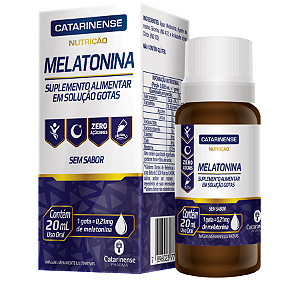 MELATONINA SEM SABOR 20 ML CATARINENSE