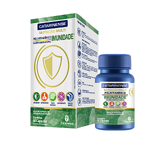 POLIVITAMINICO IMUNIDADE CAT MULTI 60 CPS CATARINENSE