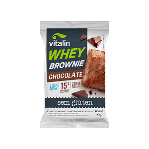 BROWNIE CHOCOLATE ZERO WHEY 8 X 35G VITALIN