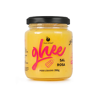 MANTEIGA GHEE SAL ROSA 200G DOM AFONSO