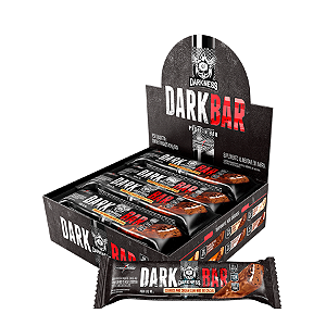 BARRA DARK COOKIES CREAM C/ NIBS DE CACAU 8 X 90G DARKNESS