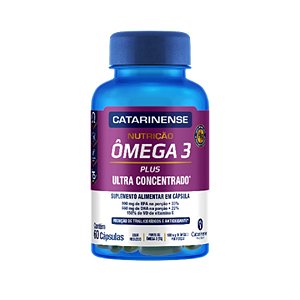 OMEGA 3 PLUS 60 CP CATARINENSE