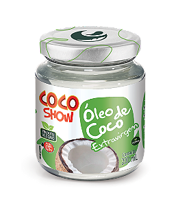 OLEO DE COCO EXTRAVIRGEM 200ML COCO SHOW