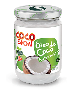 OLEO DE COCO EXTRAVIRGEM 500ML COCO SHOW