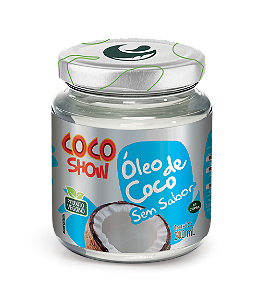 OLEO DE COCO SEM SABOR 200ML COCO SHOW