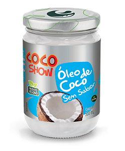 OLEO DE COCO SEM SABOR 500ML COCO SHOW