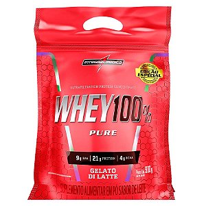 WHEY 100% PURE GELATO DI LATTE POUCH 900G INTEGRALMEDICA