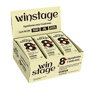 BARRA DE PROTEINA VANILLA COFFEE 12 X 54G WINSTAGE