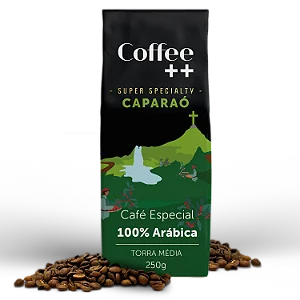 CAFE CAPARAO GRAOS TORRADOS 250G COFFEE +
