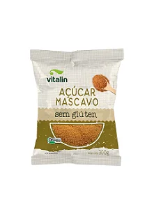 AÇUCAR MASCAVO ORGANICO 300G VITALIN