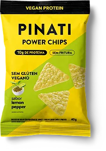POWER CHIPS LEMON PEPPER 40G PINATI