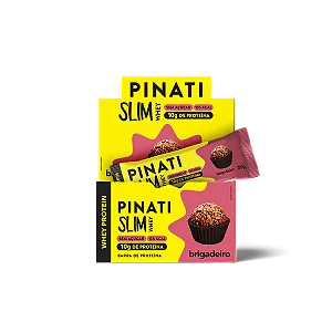 BARRA SLIM WHEY BRIGADEIRO 16 X 35G PINATI
