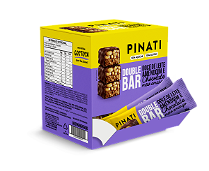 BARRA DOUBLE BAR DOCE DE LEITE 32 X 35G PINATI