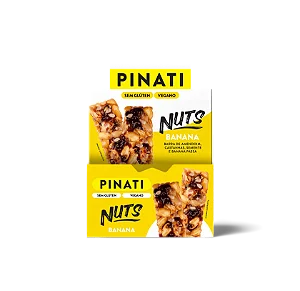 BARRA NUTS BANANA 20 X 30G PINATI
