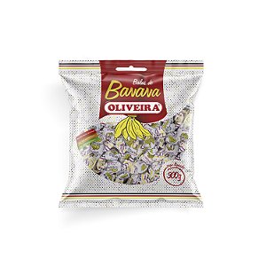 BALA DE BANANA 300G OLIVEIRA