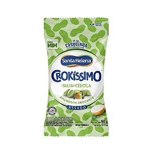 CROKISSIMO AMENDOIM SALSA E CEBOLA 90G SANTA HELENA
