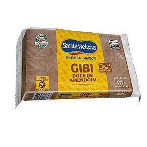 GIBI DOCE DE AMENDOIM 600G SANTA HELENA
