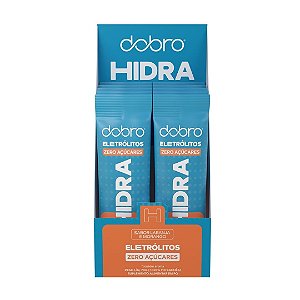 HIDRA ELETROLITOS LARANJA E MORANGO 10 X 7G DOBRO