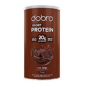 SPORT PROTEIN CHOCOLATE BELGA 450G DOBRO
