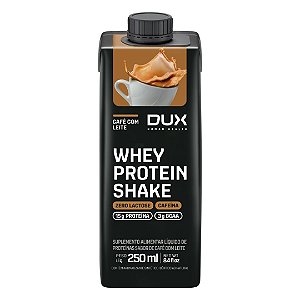 SHAKE WHEY PROTEIN CAFE COM LEITE 250ML DUX