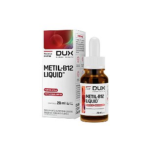 VITAMINA B12 GOTAS MORANGO E LIMAO 20ML DUX