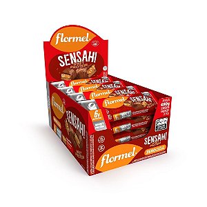 SENSAH CHOCOLATE COM WHEY 16 X 30G FLORMEL