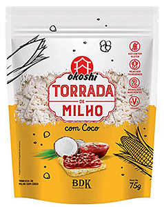TORRADA DE MILHO COM COCO 75g