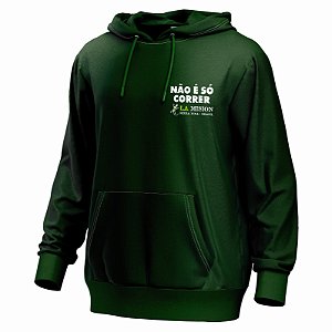 BLUSAO MASCULINO VERDE NAO E SO CORRER