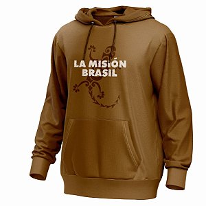 BLUSAO INFANTIL CARAMELO LA MISION BRASIL