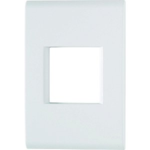 PLACA 2 POSTOS JUNTOS 4X2 TRAMONTINA LIZ BR 57106/005