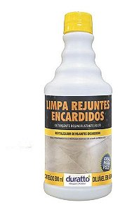 LIMPA REJUNTES ENCARDIDOS 0,5L - SUPER CONCENTRADO - DURATTO